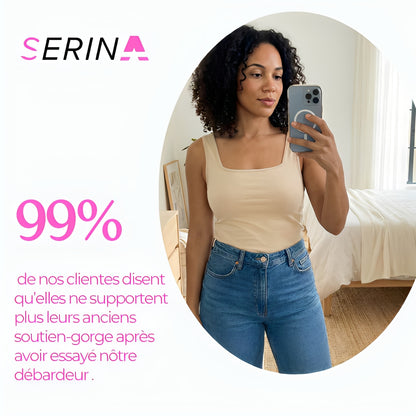 Débardeur confort avec maintien intégré serina