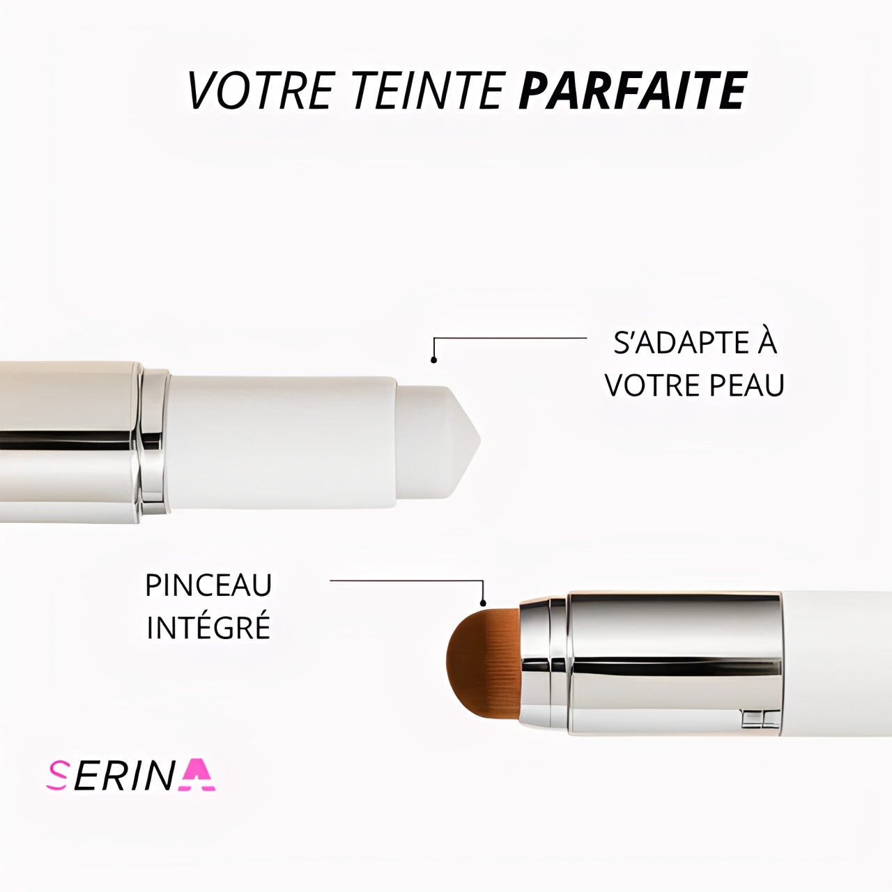 Fond de teint Intelligent avec pinceau intégré