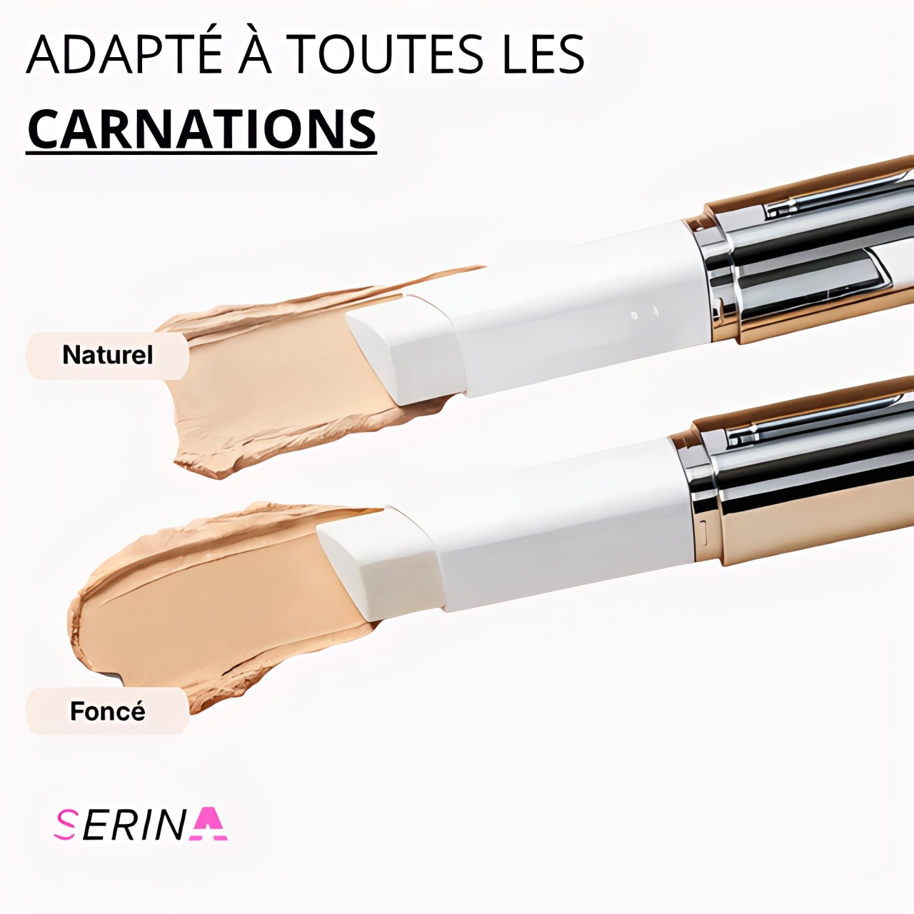 Fond de teint Intelligent avec pinceau intégré