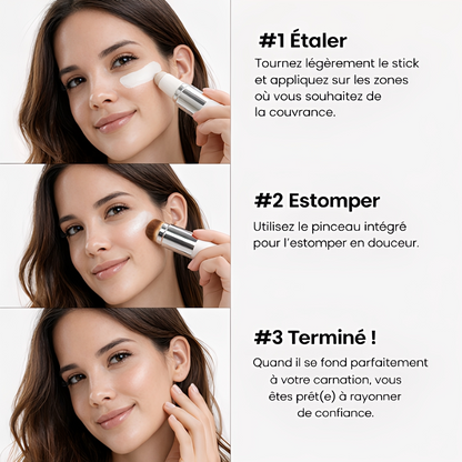 Fond de teint Intelligent avec pinceau intégré