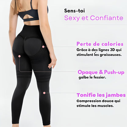 Legging 3D Lisse et Sculpte